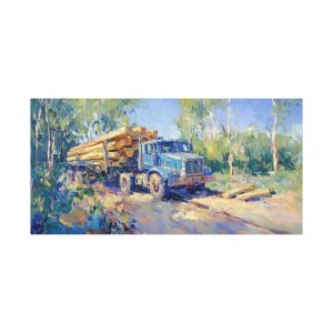 Forestry Truck in Action