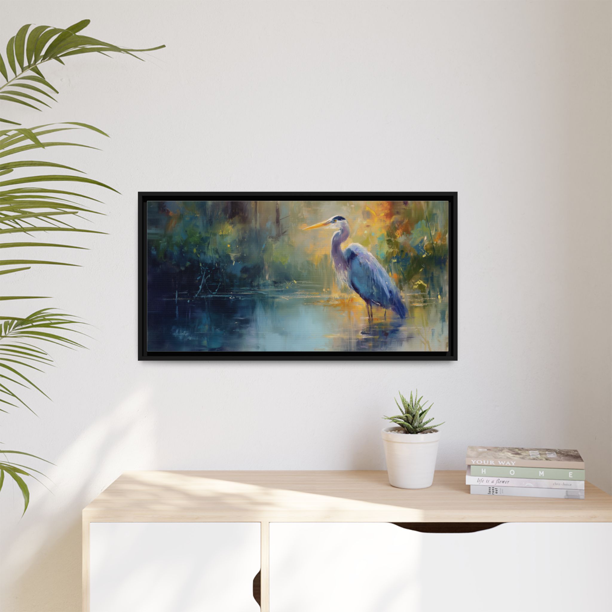 Heron in the Sunset - Image 6