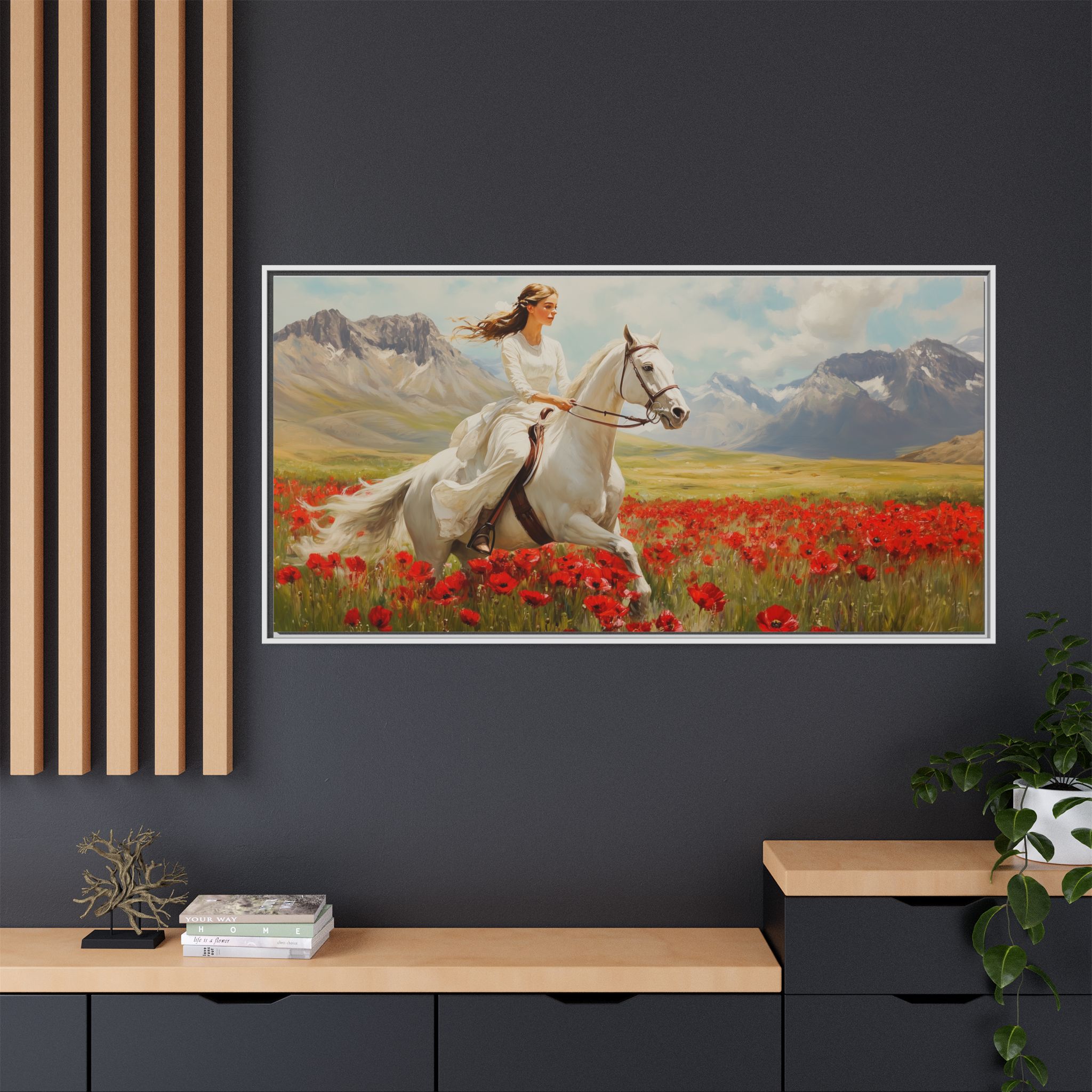 Gallop Through Red Poppies - Image 5