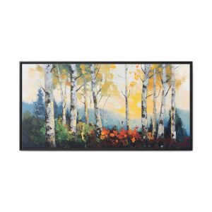 Birch Trees in Autumn