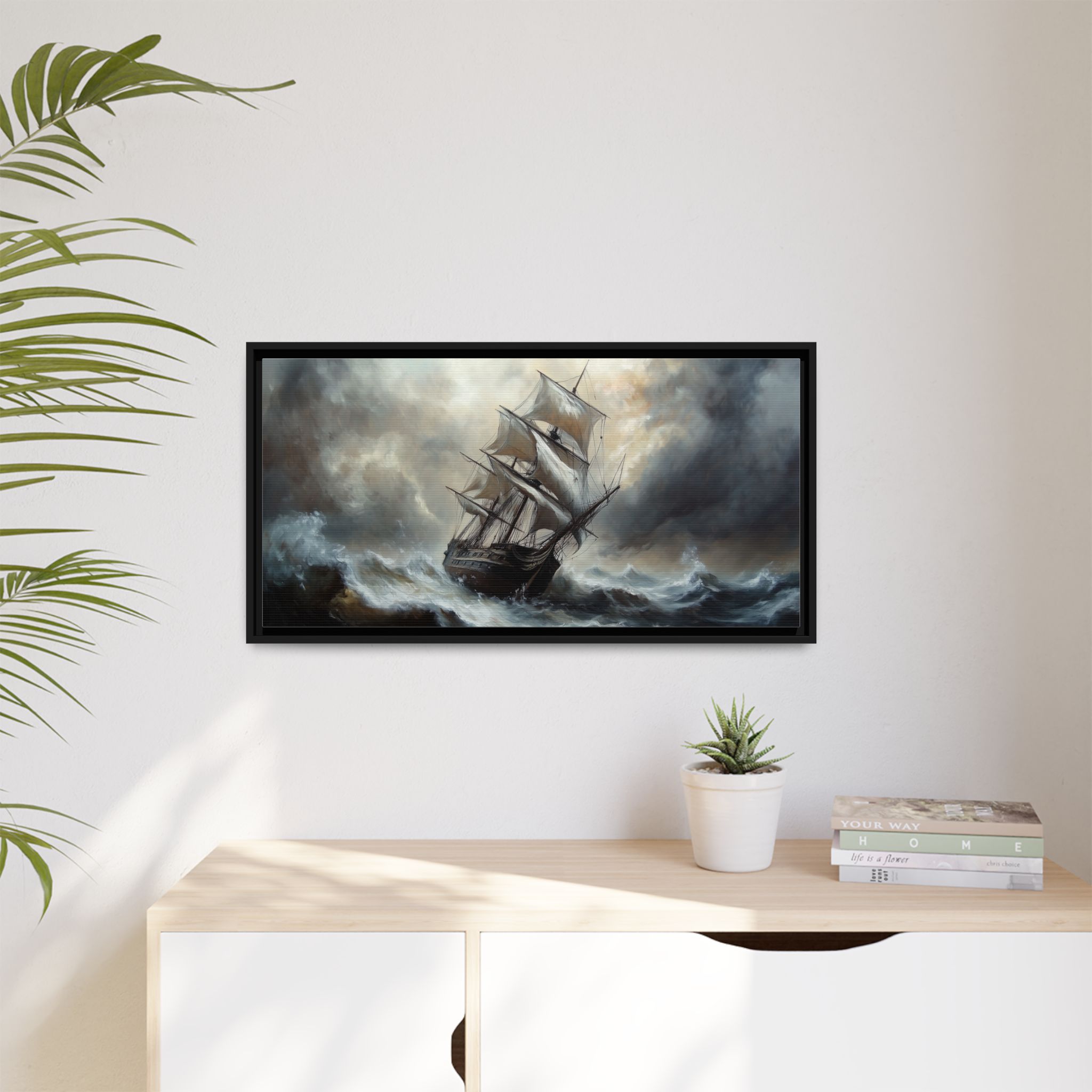 Sailboat in a Storm - Image 10