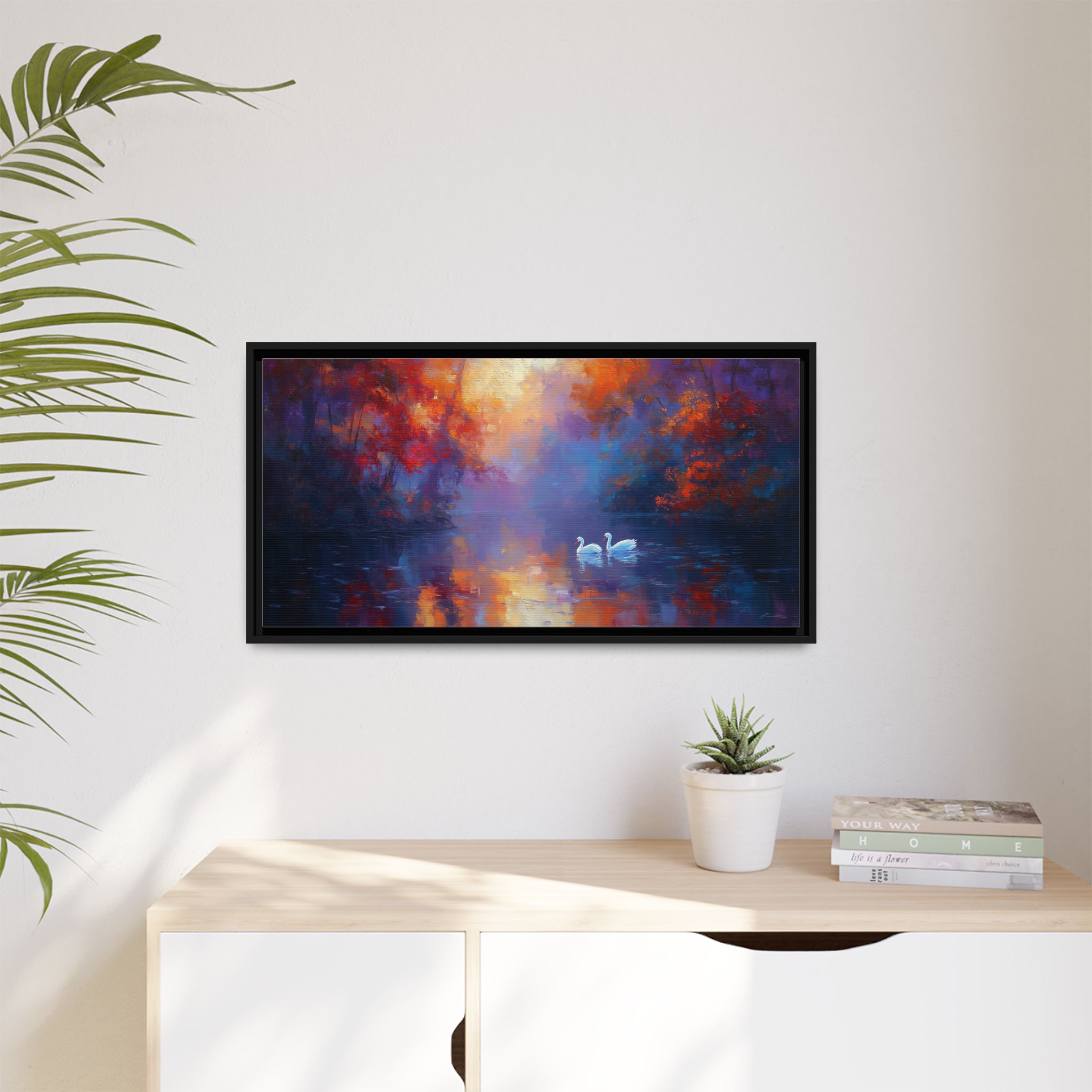 Swans at Violet Morning - Image 6