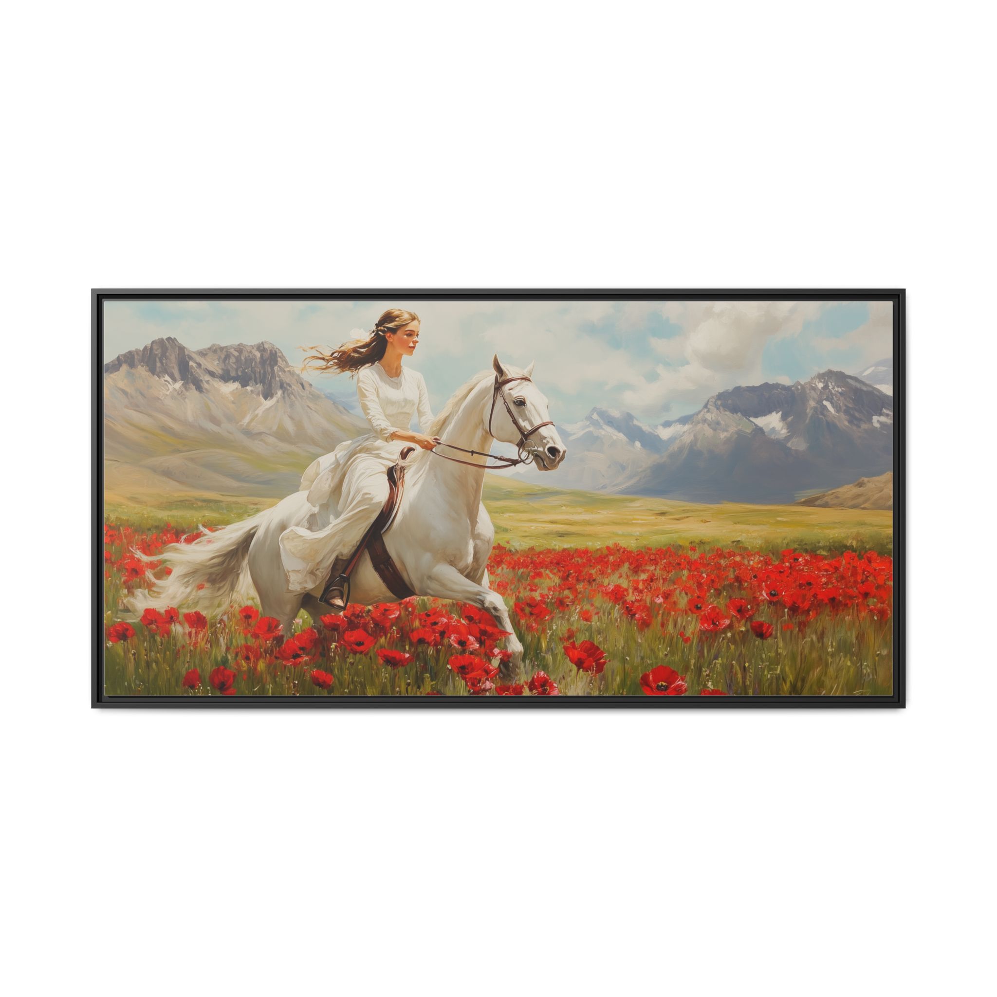 Gallop Through Red Poppies