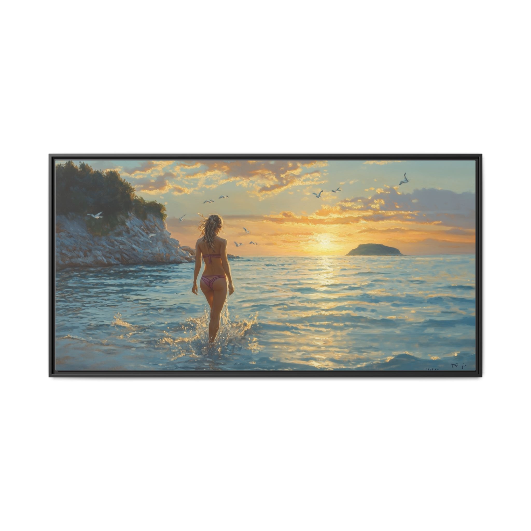 Enjoying the Croatian Sea