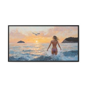 Evening Swimming in the Adriatic Sea