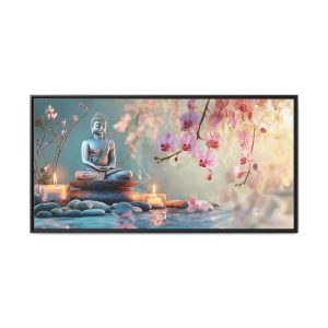 Buddha Meditation in Blue