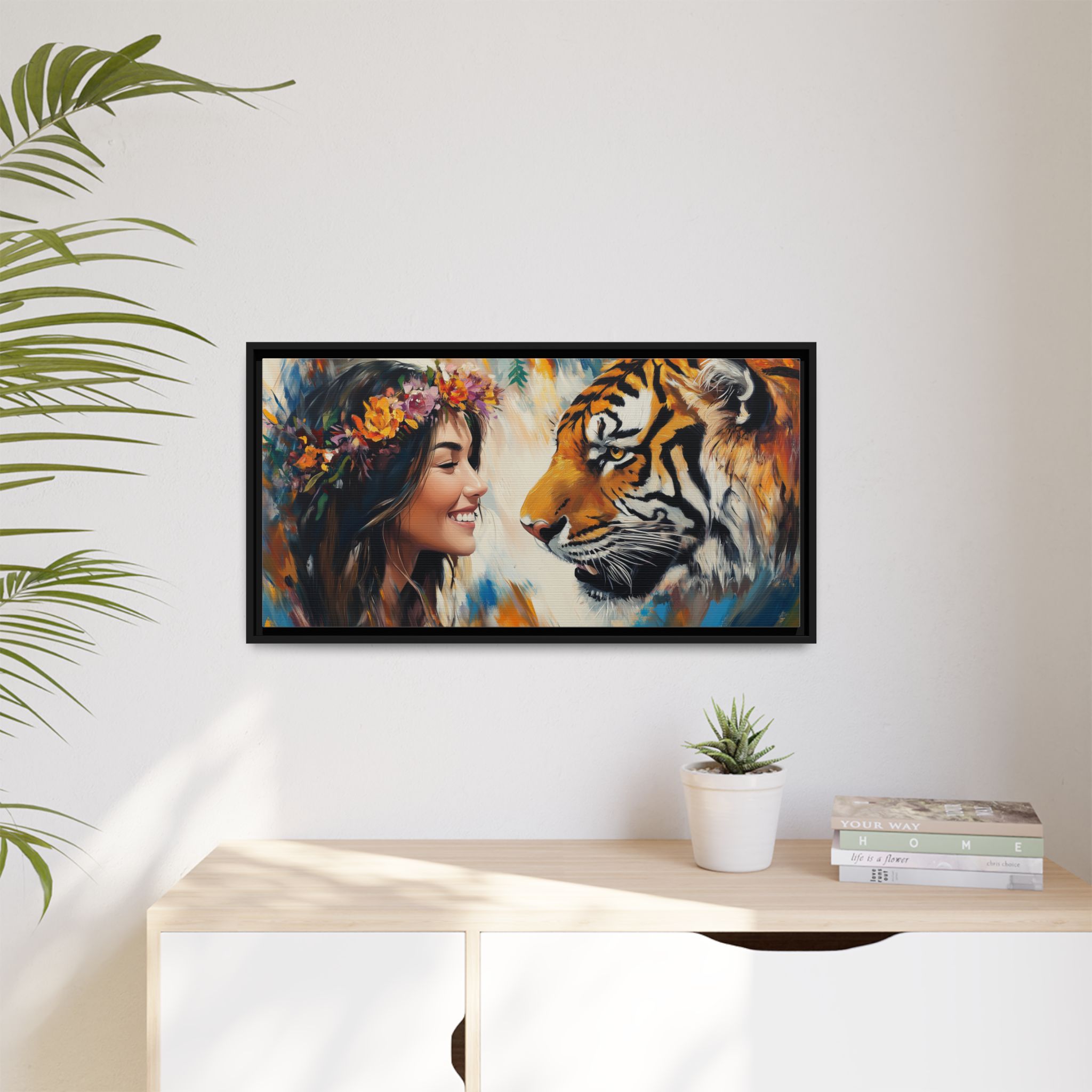 Old Friendship Between Tiger and Girl - Image 6