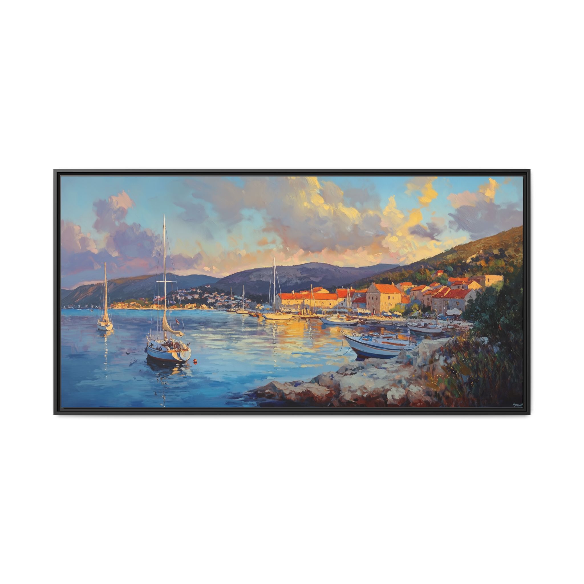 Croatian Coast Village