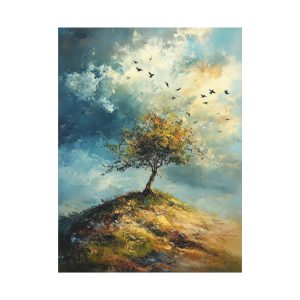 Tree and Birds Design