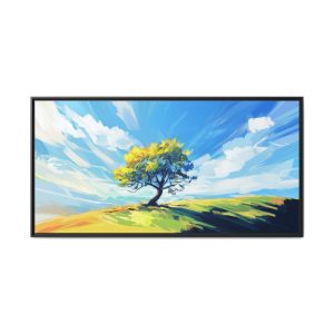 Lonely Tree in the Wind