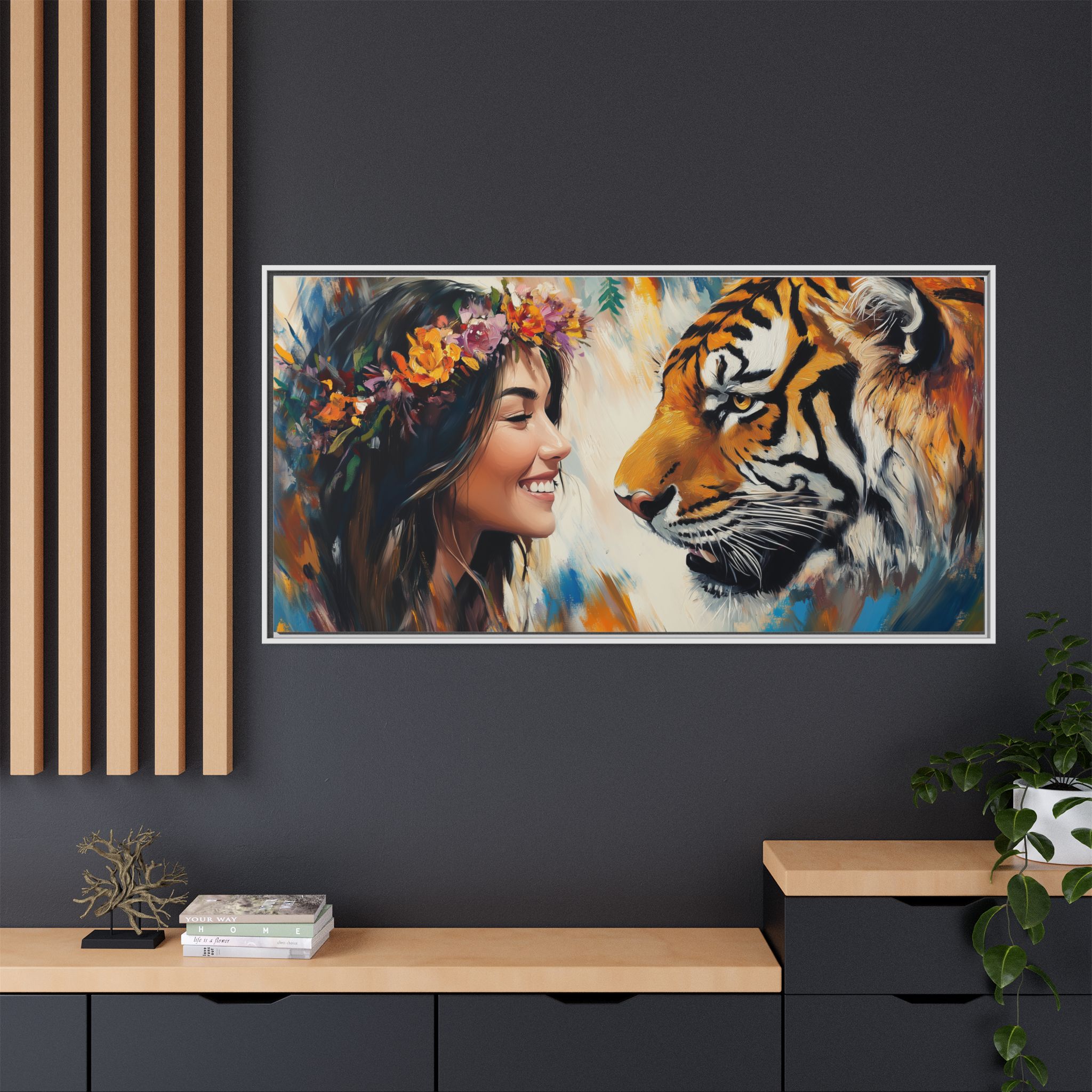 Old Friendship Between Tiger and Girl - Image 5