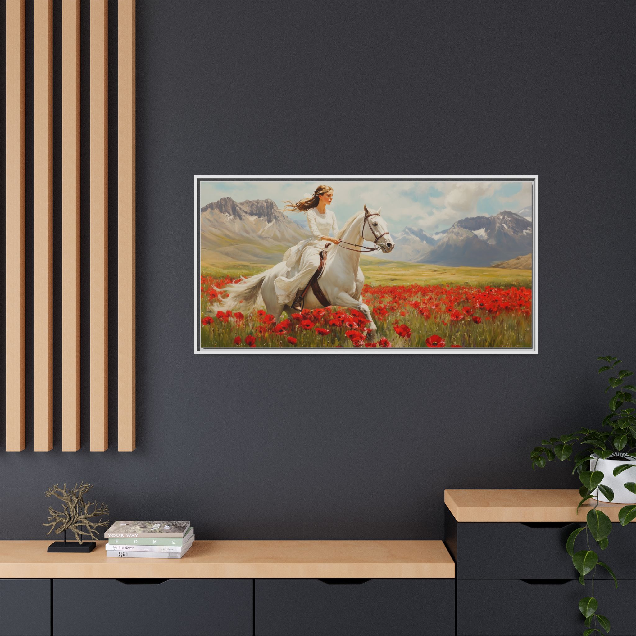 Gallop Through Red Poppies - Image 4